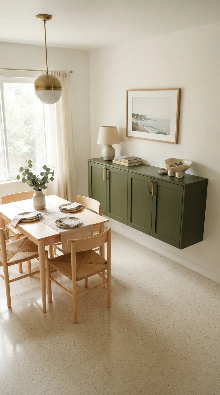 small dining room ideas decor Floating Storage Cabinet