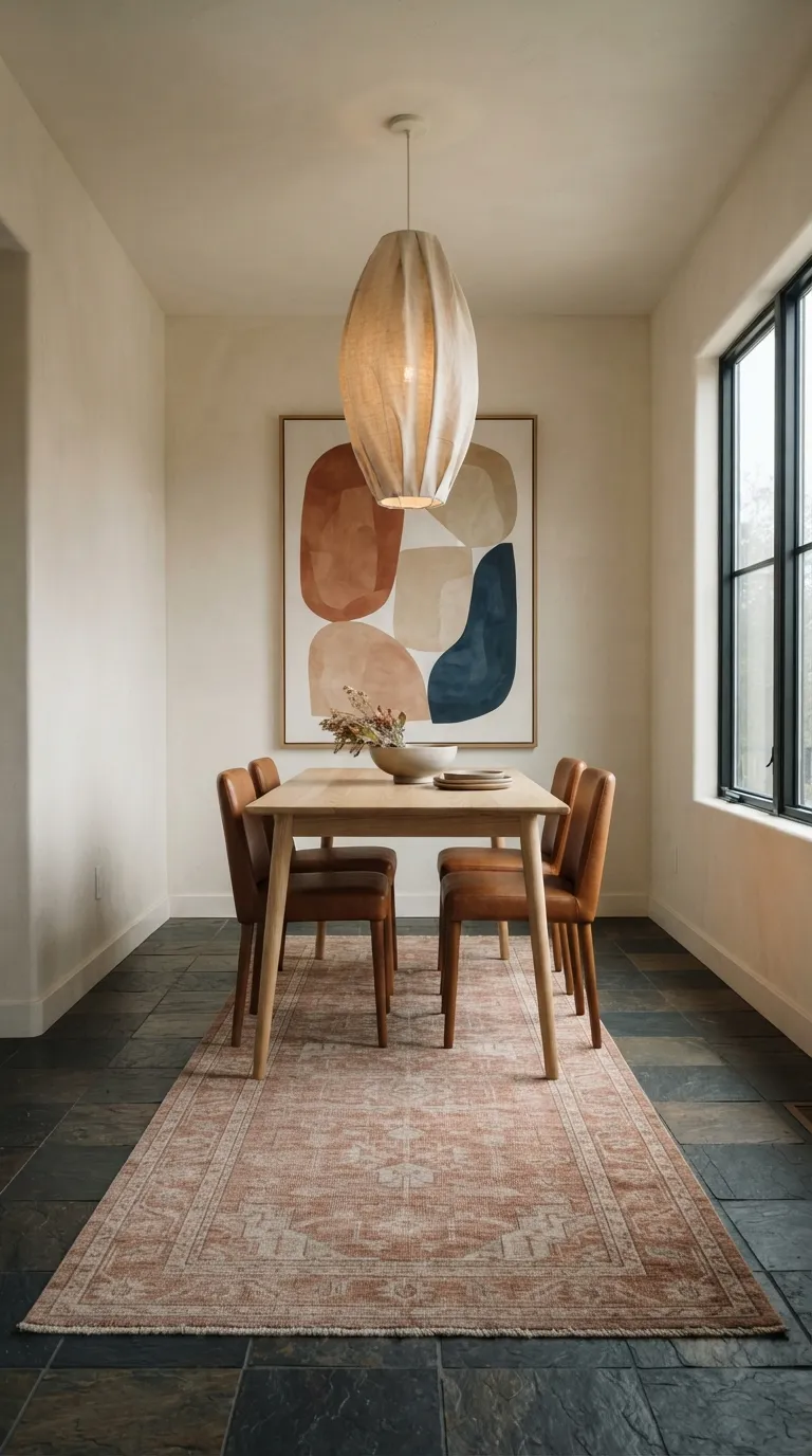small dining room ideas decor Narrow Dining Room Rug