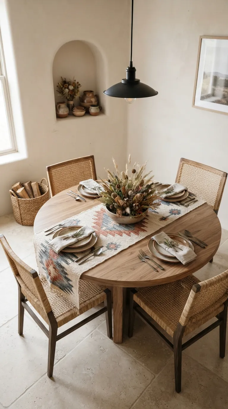 western dining room decor Southwestern Table Runner