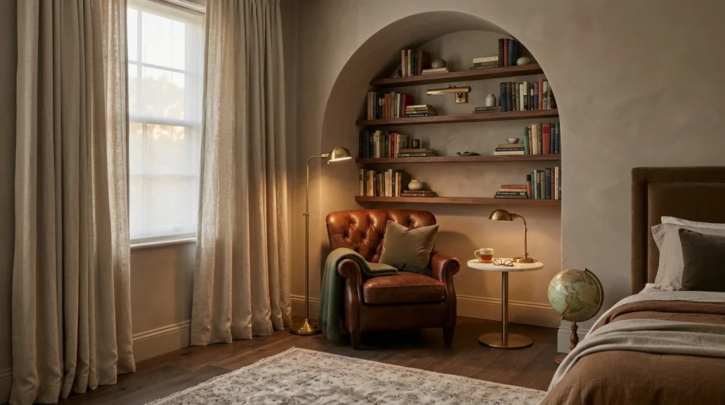 Arched Reading Nook
