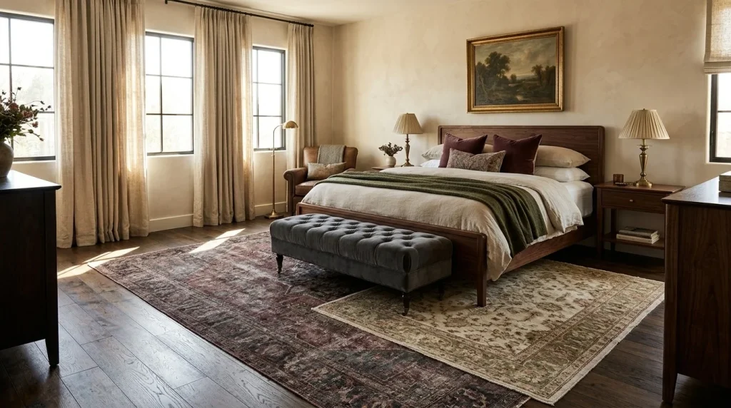 Layered Persian Rugs