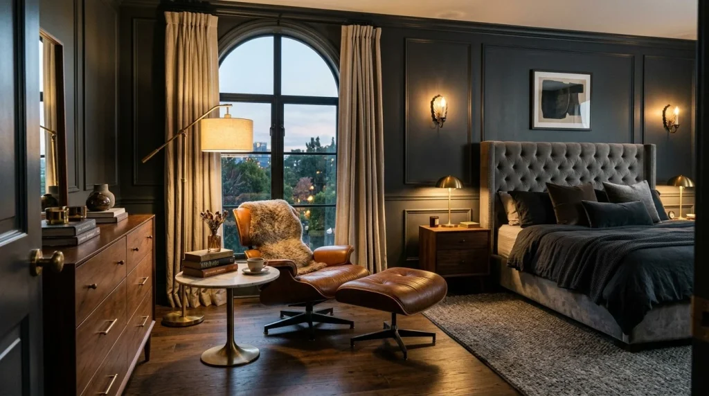 Leather Accent Chair