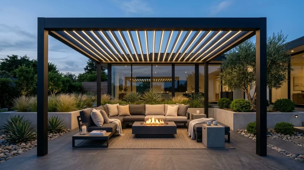 Linear Pergola Lines