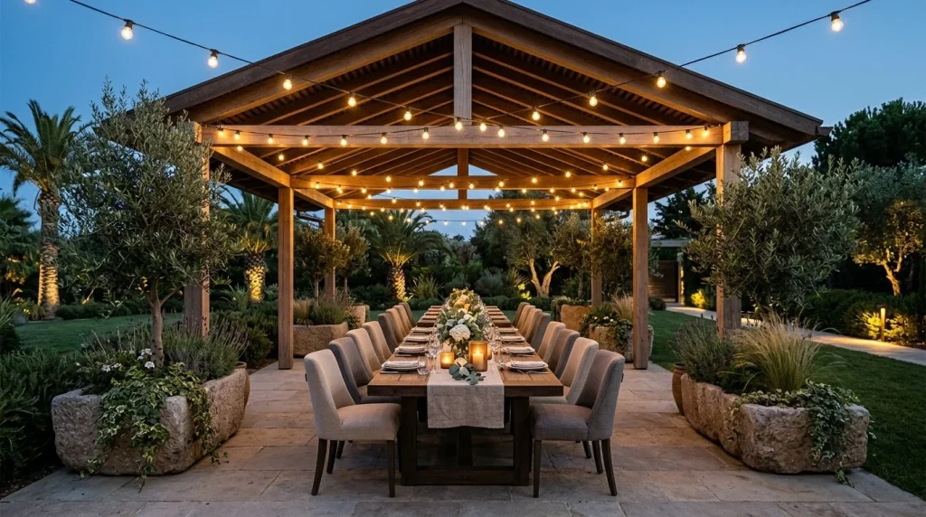 Outdoor Dining Pavilion