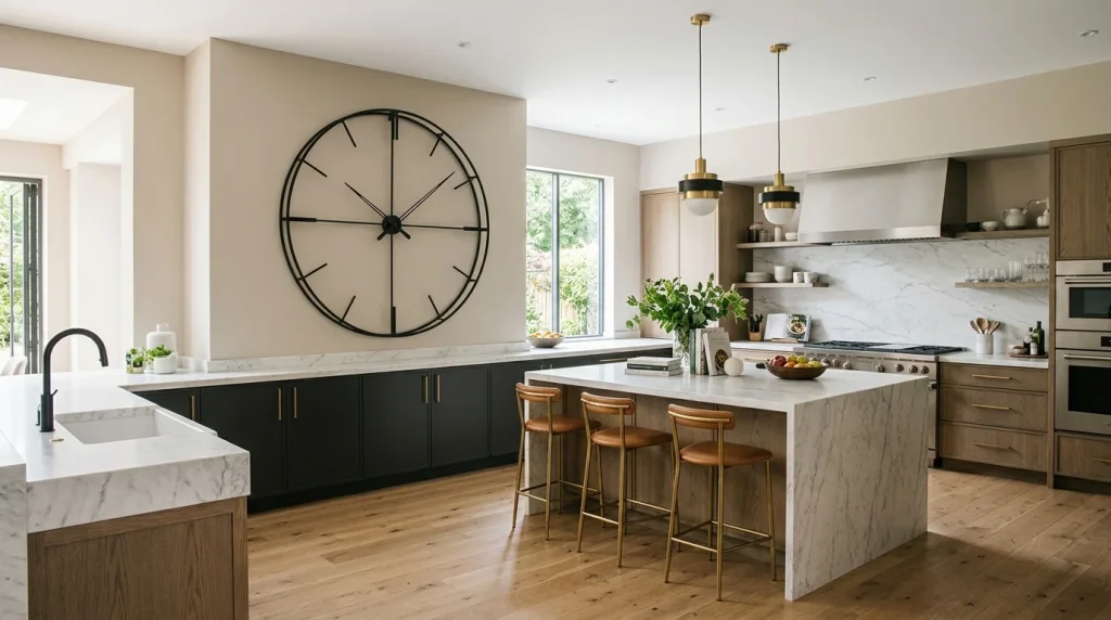 Oversized Clock Feature