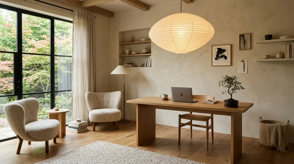 Oversized Paper Pendant
