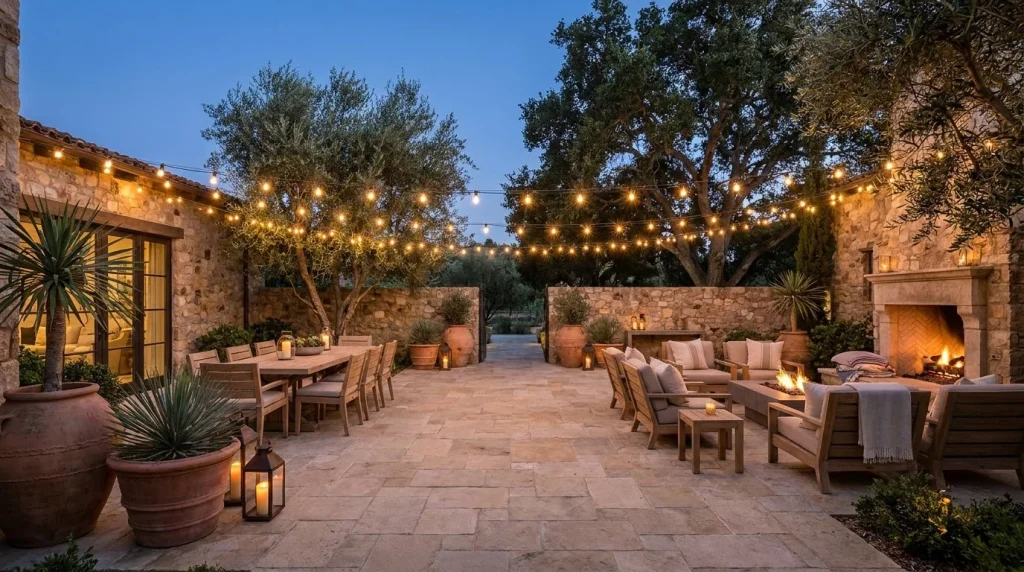 Pergola Glow Grid