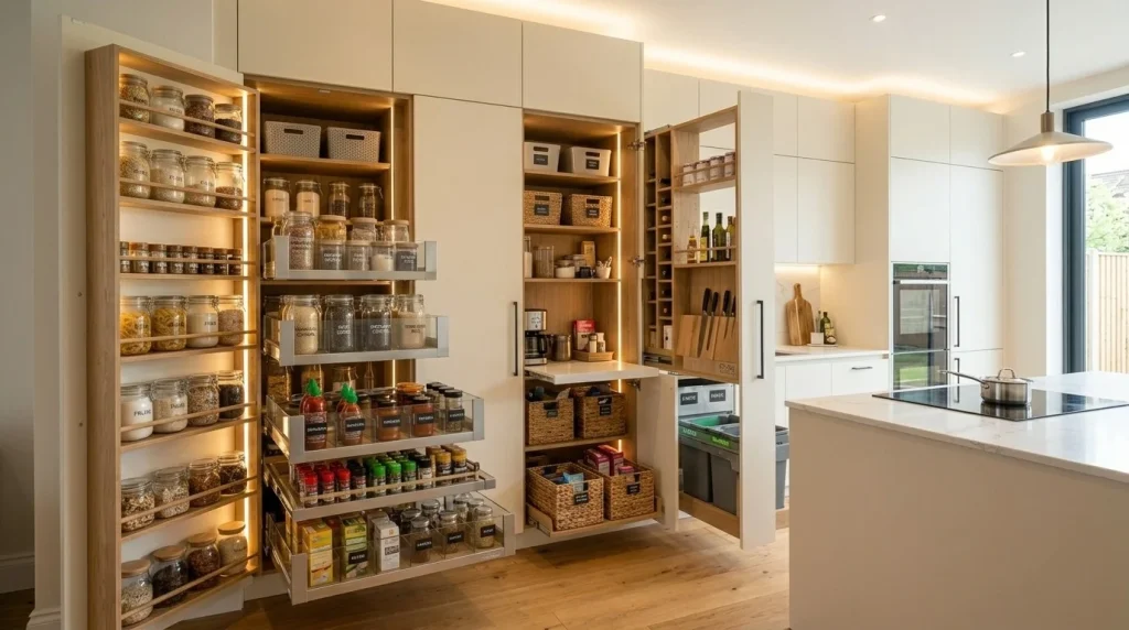 Pull-Out Storage Walls