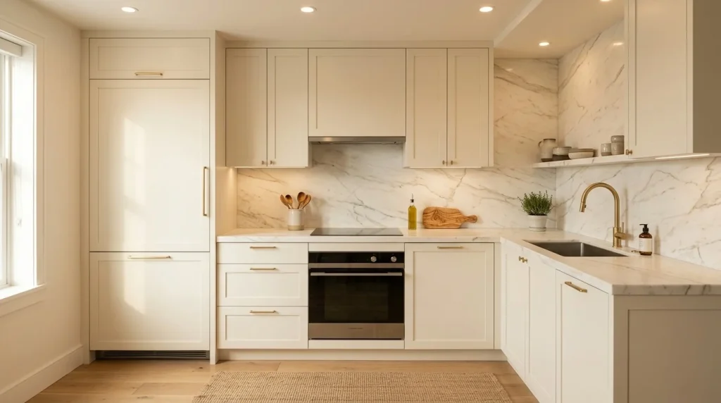 Slim Marble Backsplash