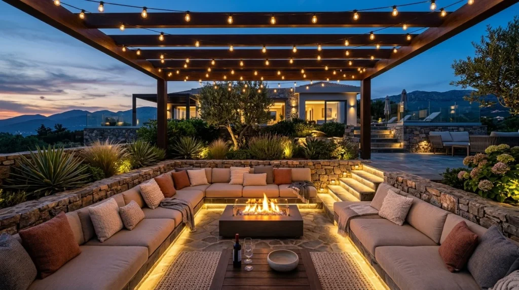 Sunken Lounge Lights