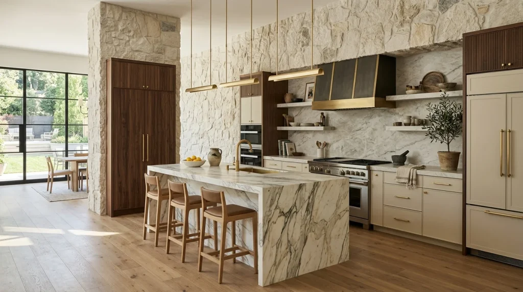 Textured Stone Wall